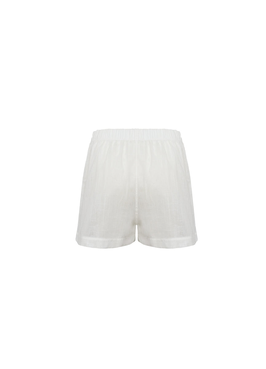 ROPA DE PLAYA SHORT CORTO EN LINO JADE 9465
